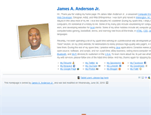 Tablet Screenshot of jamesandersonjr.com